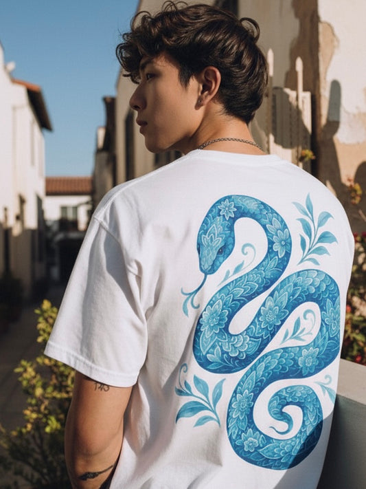 Spellbound Serpent White T-shirt