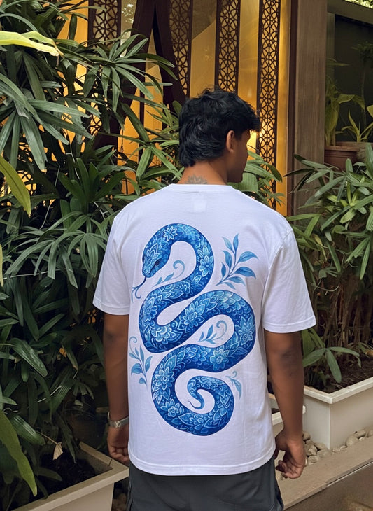 Spellbound Serpent White T-shirt
