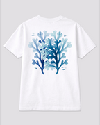 Oceanic Aqua White T-shirt