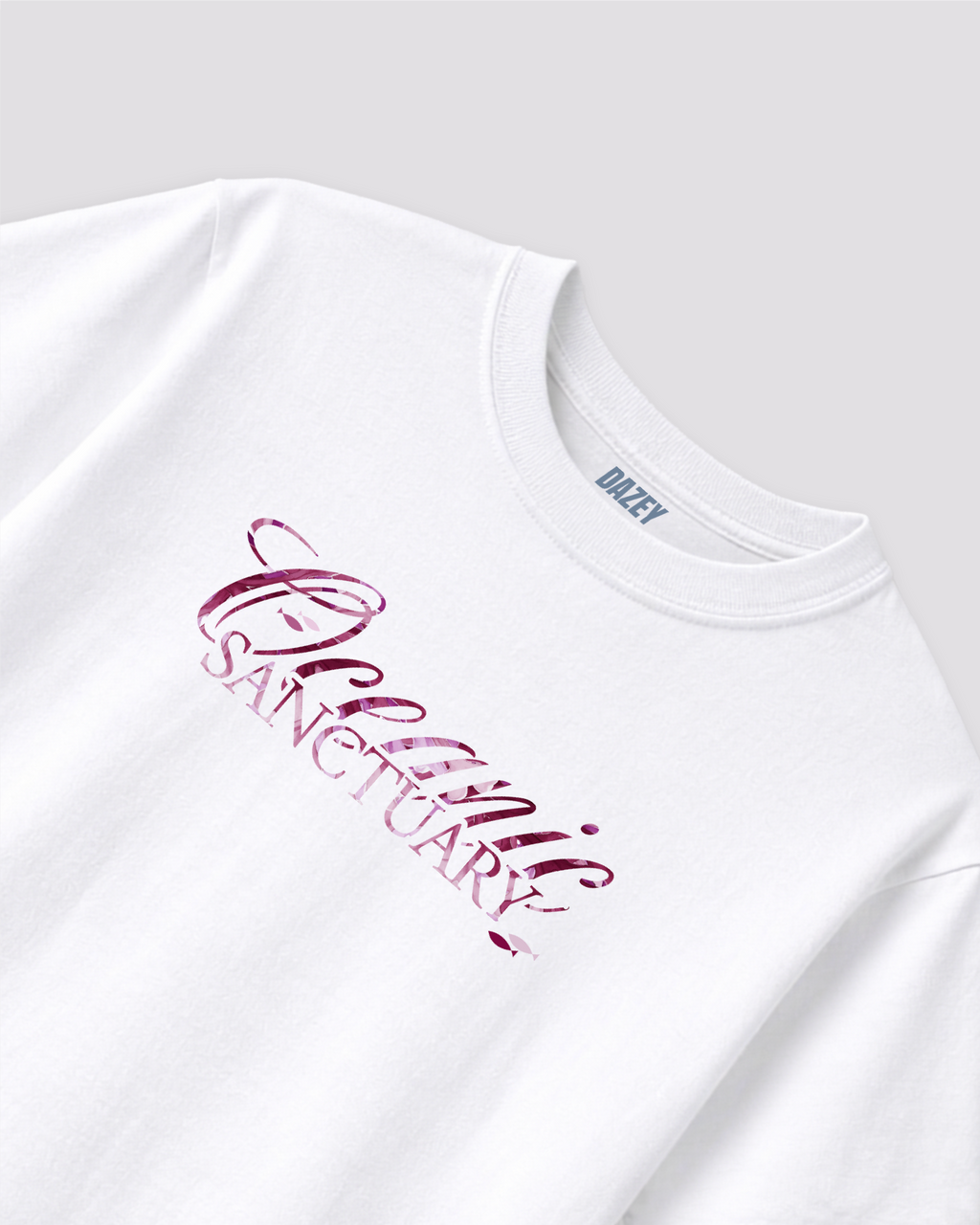 Oceanic Blush White T-shirt