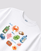 Beach Vacay White T-shirt