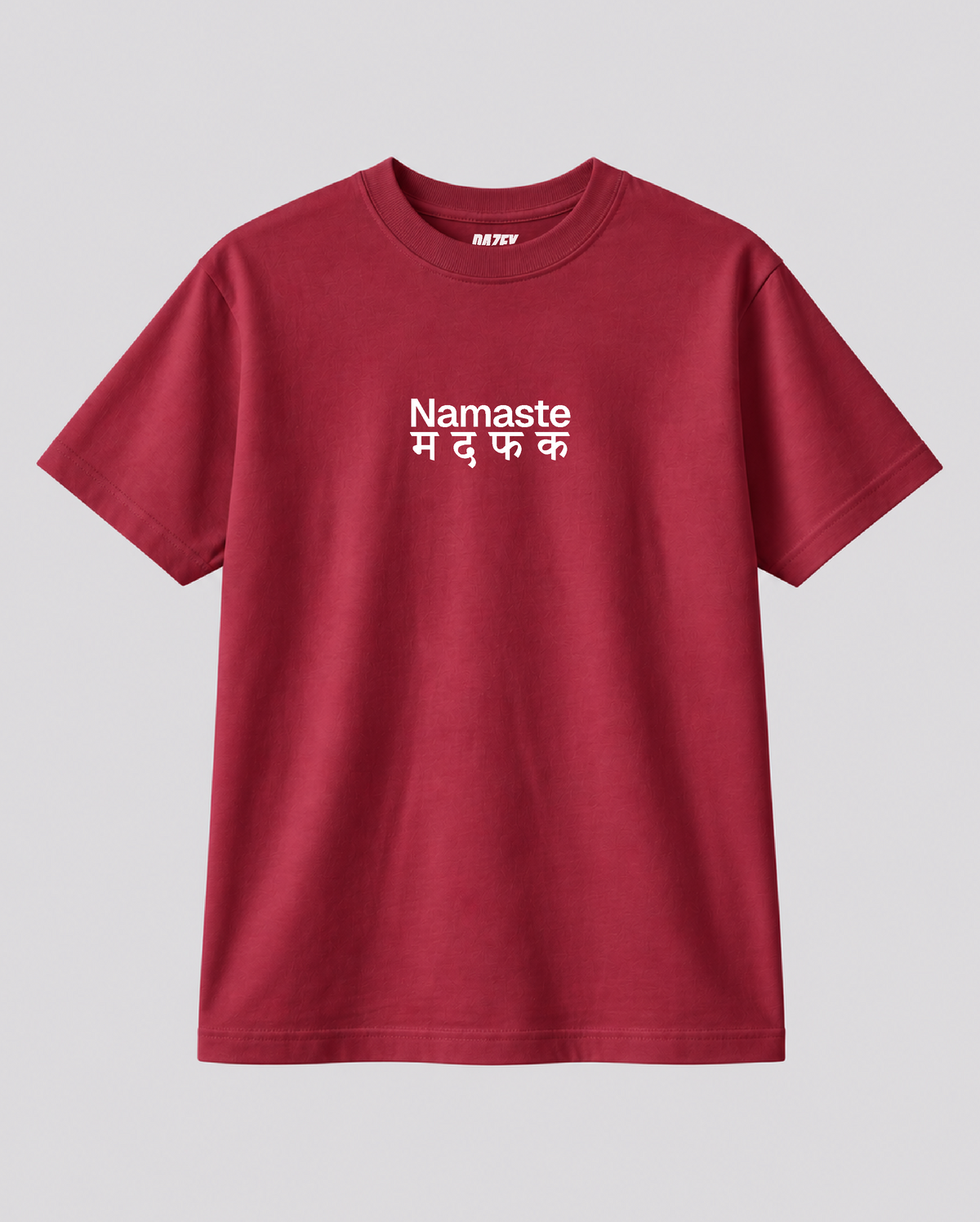 Namaste म द फ क Red T-shirt