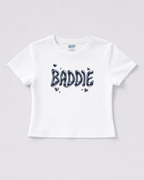 Baddie White Baby Tee