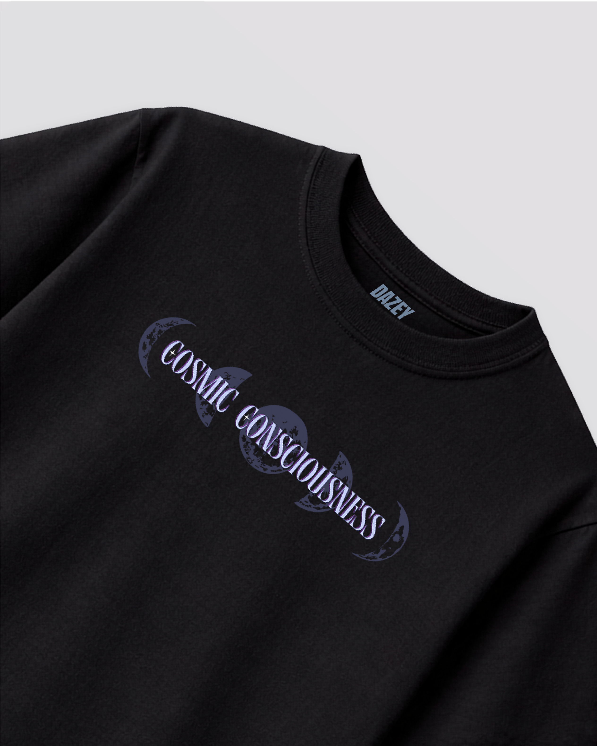 Cosmic Spirit Black T-shirt