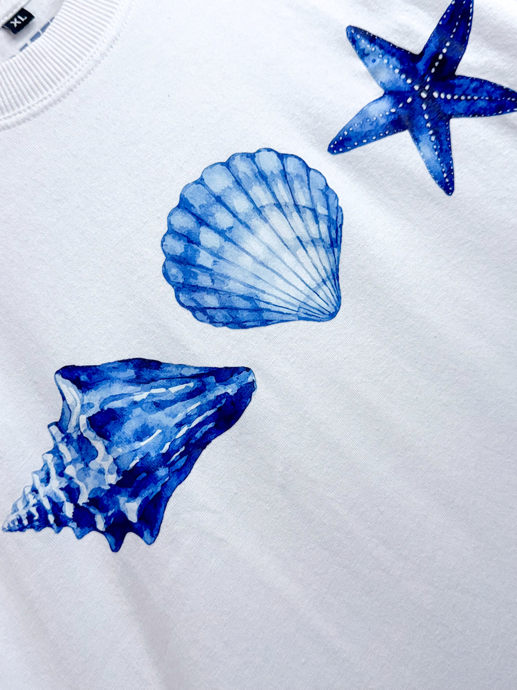 Seaside Serenity White T-shirt