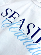 Seaside Serenity White T-shirt