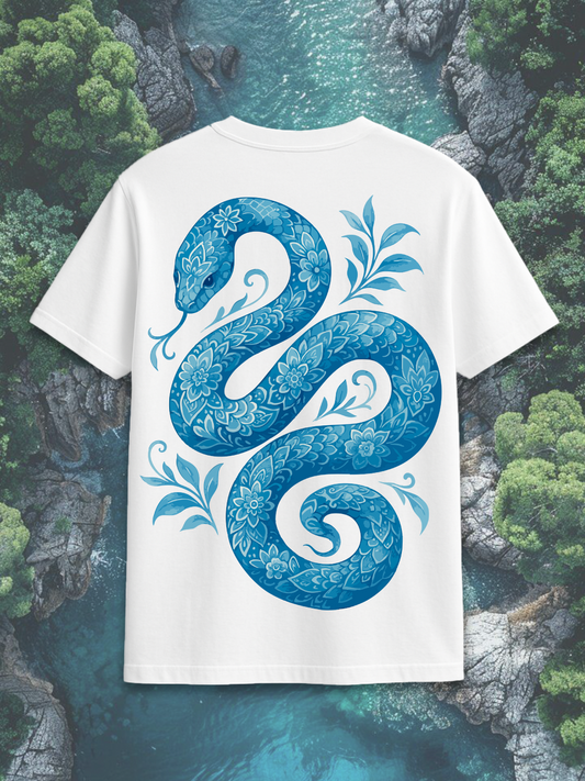 Spellbound Serpent White T-shirt