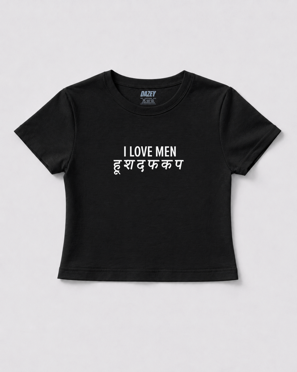I Love Men Baby Tee