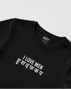 I Love Men Baby Tee