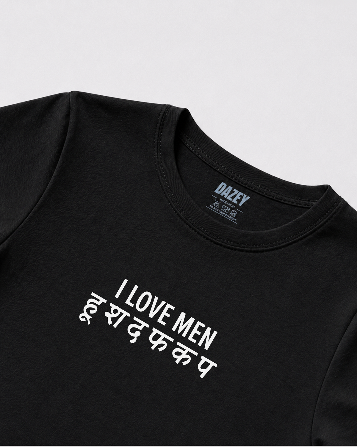 I Love Men Baby Tee