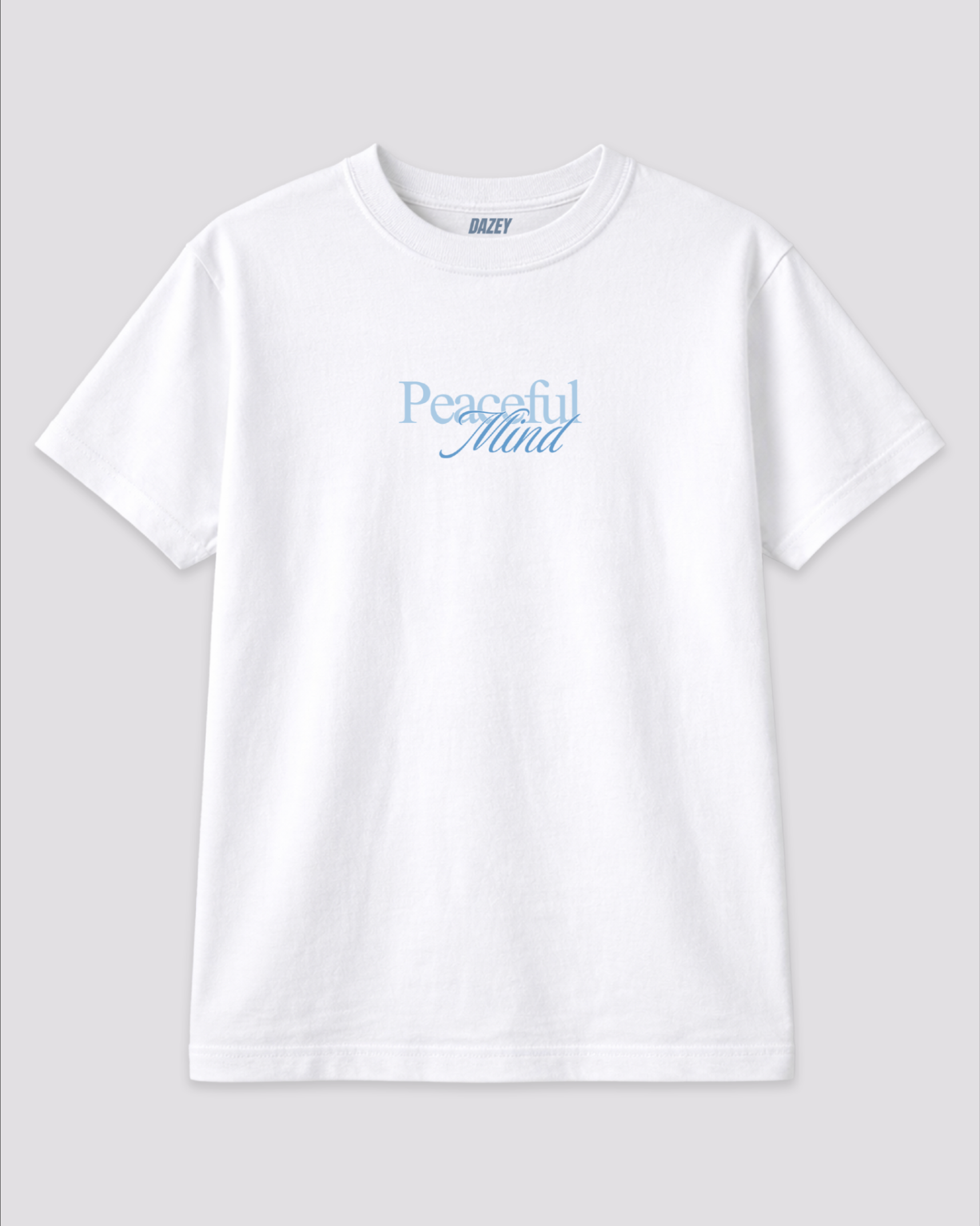 Peaceful Floral White T-shirt