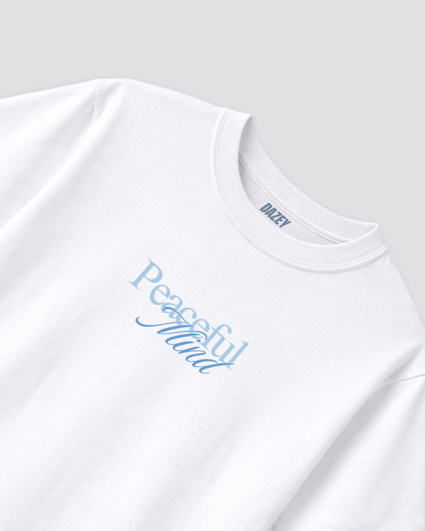 Peaceful Floral White T-shirt