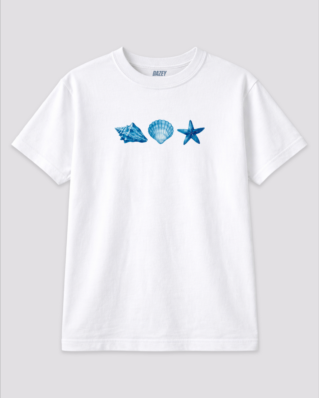 Seaside Serenity White T-shirt