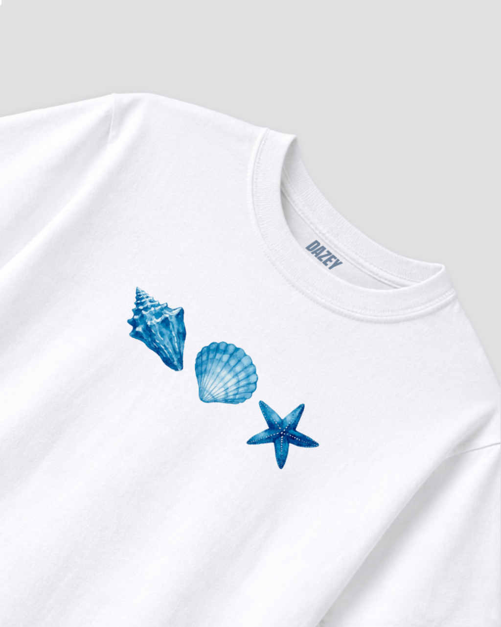 Seaside Serenity White T-shirt