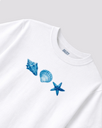 Seaside Serenity White T-shirt