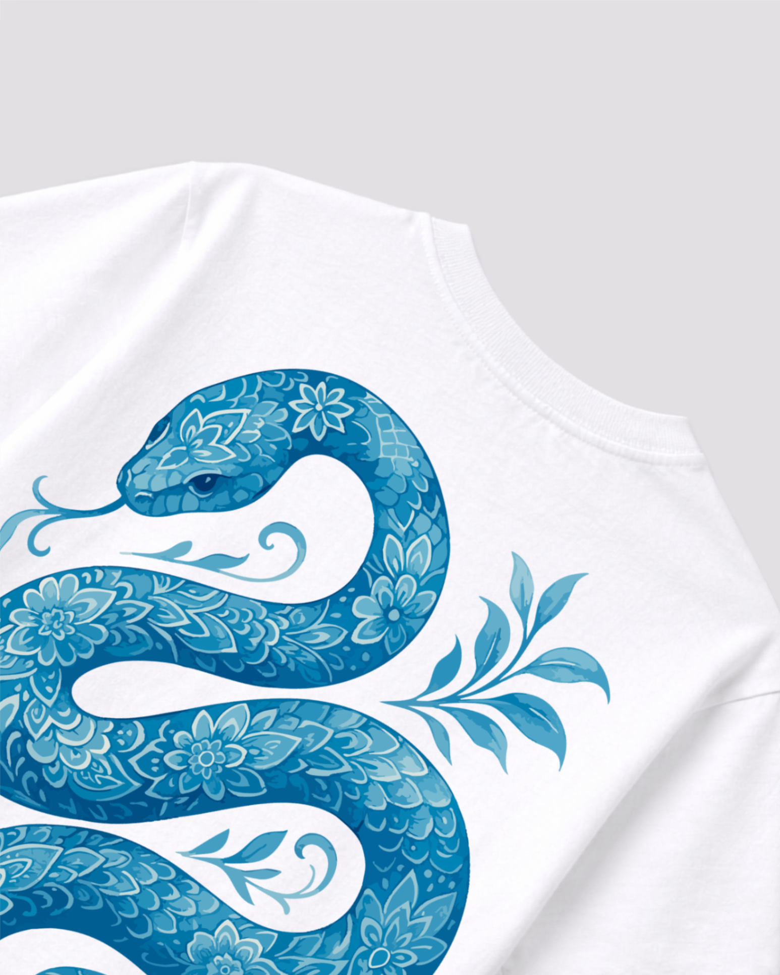 Spellbound Serpent White T-shirt