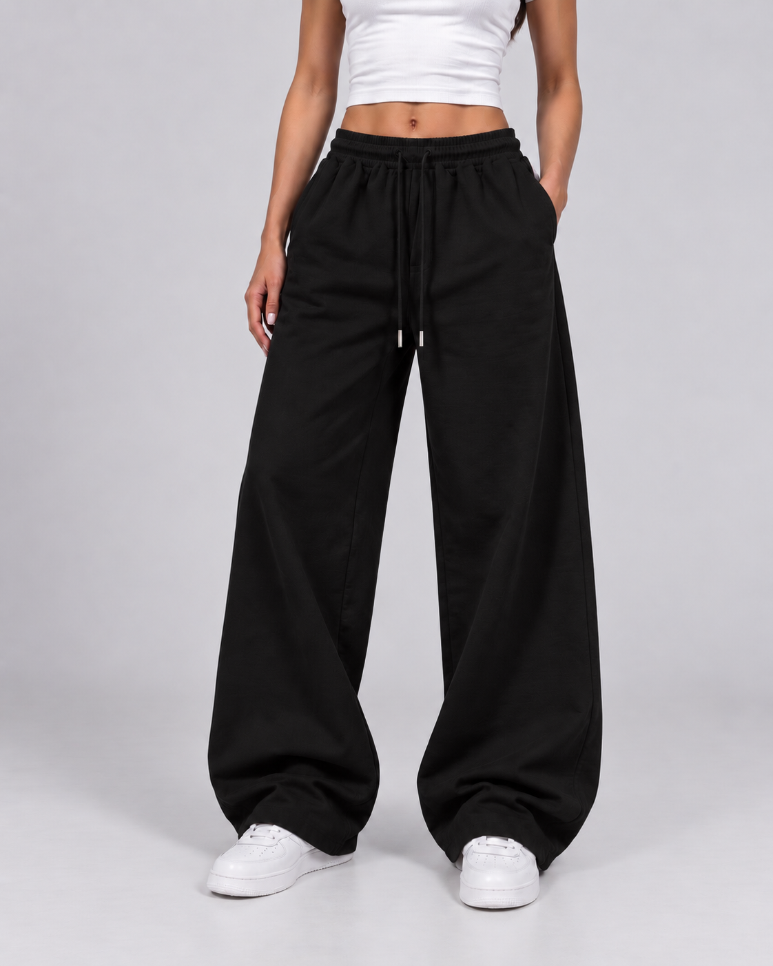 Black Classic Unisex Sweatpants