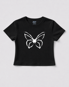 Venomous Black Baby Tee
