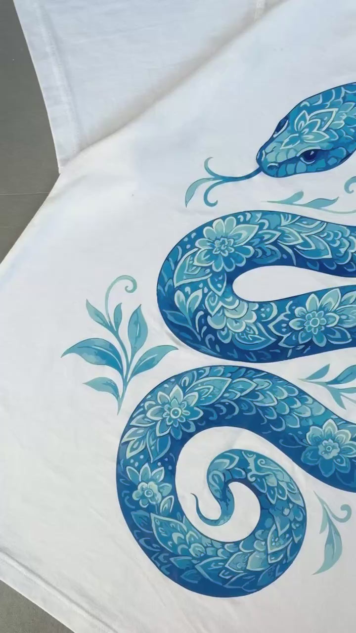 Spellbound Serpent White T-shirt